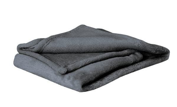 Ensfarvet tæppe 150x200 "CASHMERE TOUCH" Grå