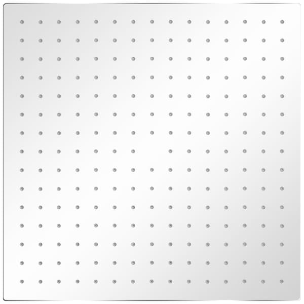 vidaXL regnbruserhoveder i rustfrit stål, 2 stk., 40 x 40 cm