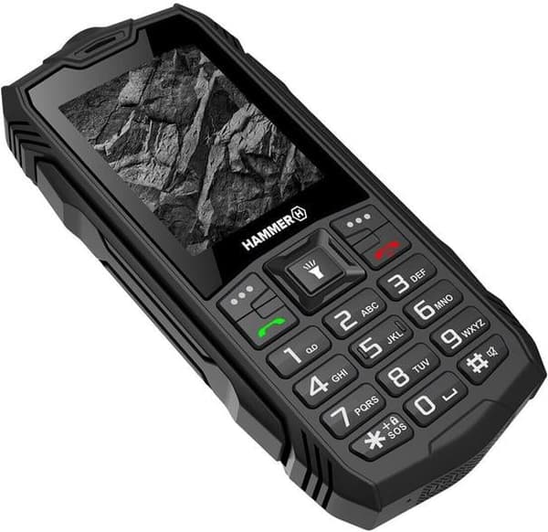 HAMMER Rock Black mobiltelefon