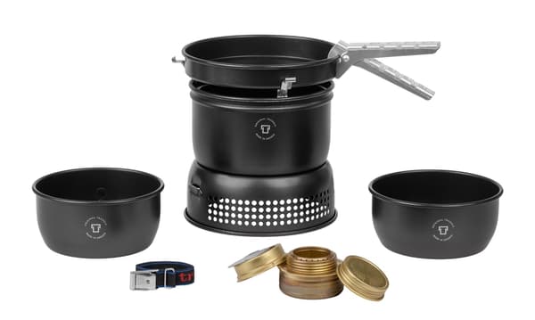 Trangia Stove 37-5 UL/BL campingsæt, sort