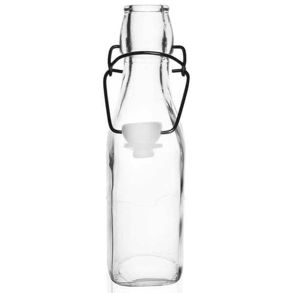 Lasinen pullo klipsillä 290 ml