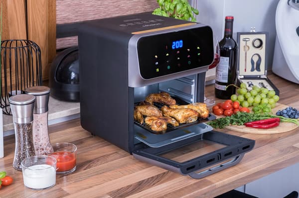 Airfryer 8L 1600W 10 programmer Panel