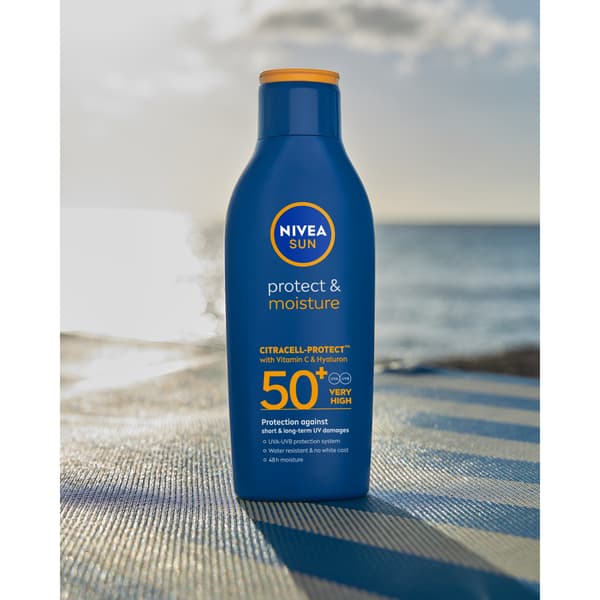 NIVEA SUN Kosteuttava aurinkovoide SPF50+ 200 ml