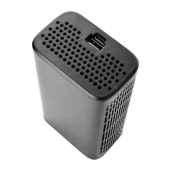 Elektrisk bilpump + USB-powerbank bärbar kompressor lykta