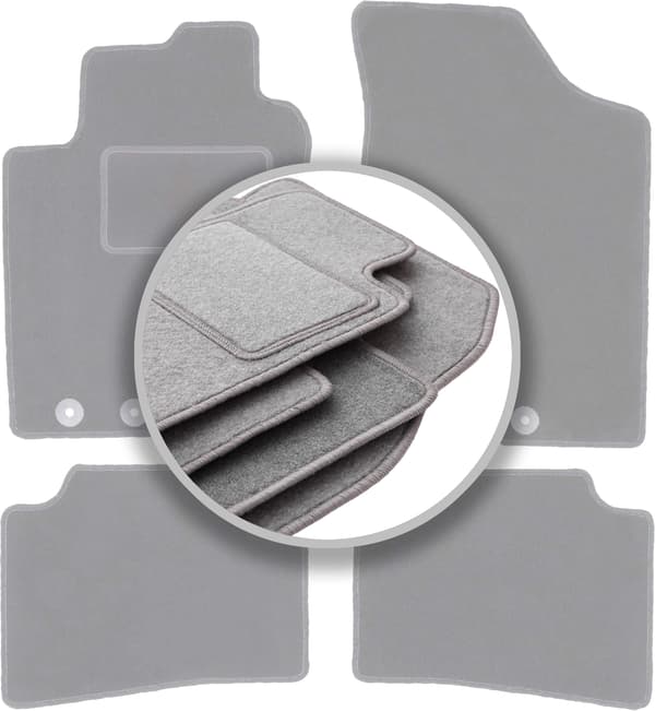 Harmaat auton matot: Kia Cee`d I hatchback, SW, farmari, coupe (2006-2012)