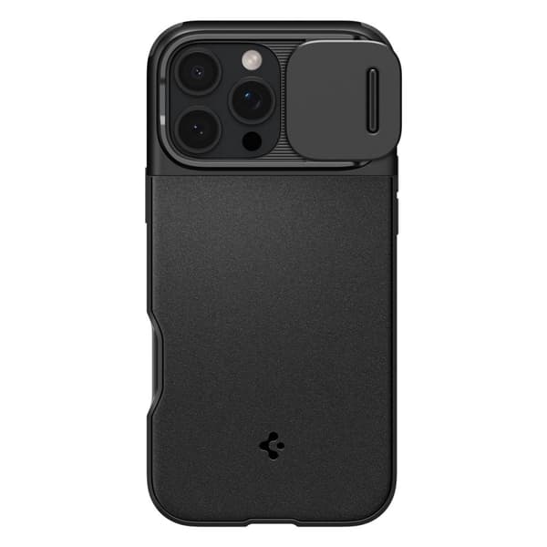 SPIGEN OPTIK ARMOR MAGSAFE IPHONE 16 PRO MAX SVART