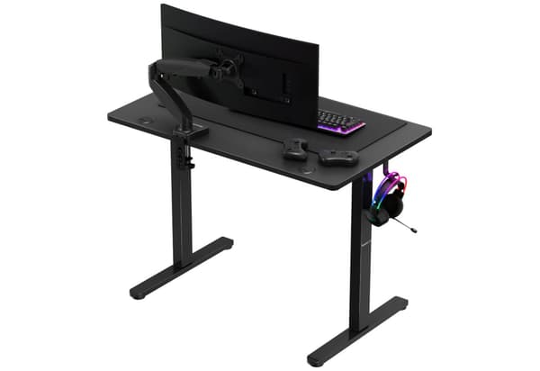 Huzaro Hero 7.9 elektrisk skrivebord, sort