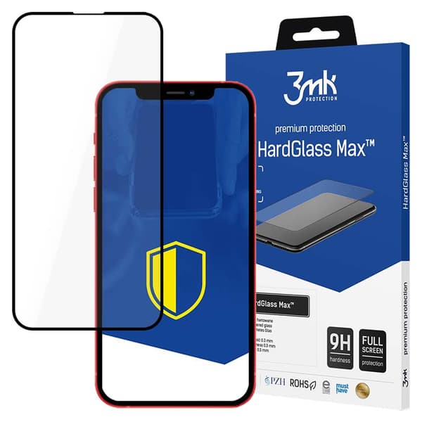Apple iPhone 13/13 Pro - 3mk HardGlass Max Sort