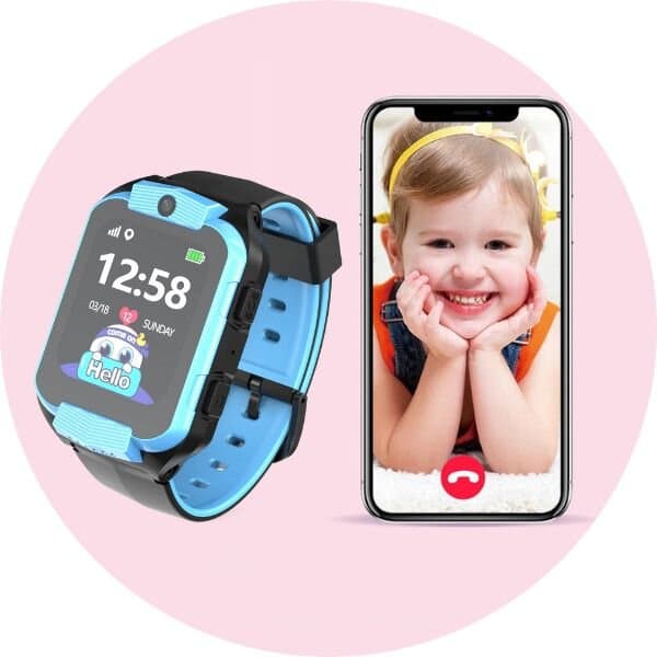 PACIFIC 32-3 BØRNES SMARTWATCH - orange / sort (sy028c)