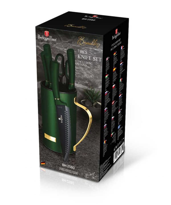 BERLINGER HAUS BH-2580 KNIVSET I STÄLL