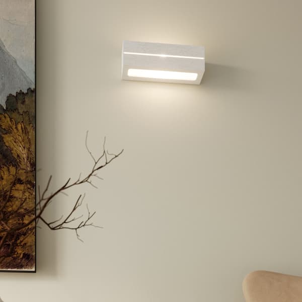 CORDIS VÄGGLAMPA 1 E27 VIT LUMILO 02.123.31