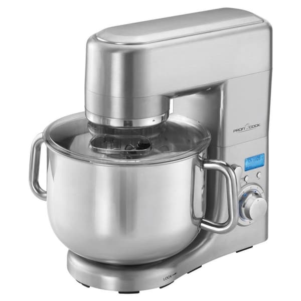 ProfiCook PC-KM 1096 planetarisk foodprocessor sølv, 1500 W, 10 l