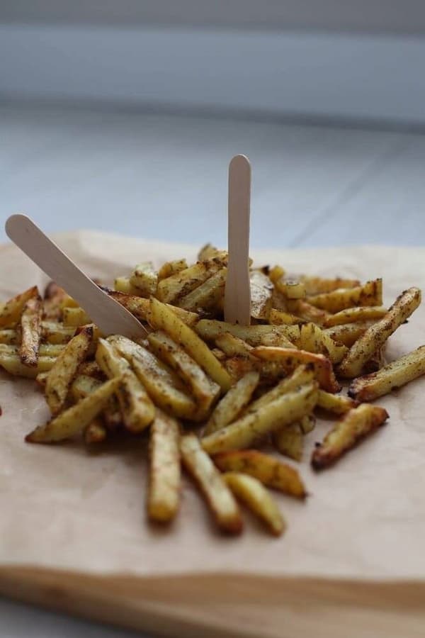 Gafler til fritter WPC brune a1000 stk
