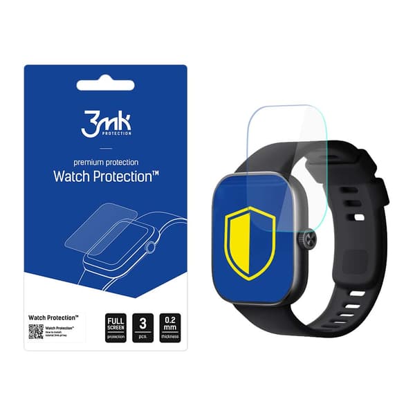 Redmi Watch 4 - 3mk Urbeskyttelse Fleksibelt Glas