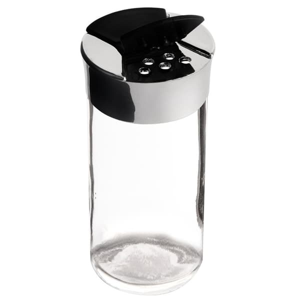 Krydderiglas med si, 100 ml, 6 stk.