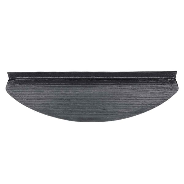 vidaXL selvklæbende trappemåtter 20 stk. sorte 65x22,5x3,5 cm