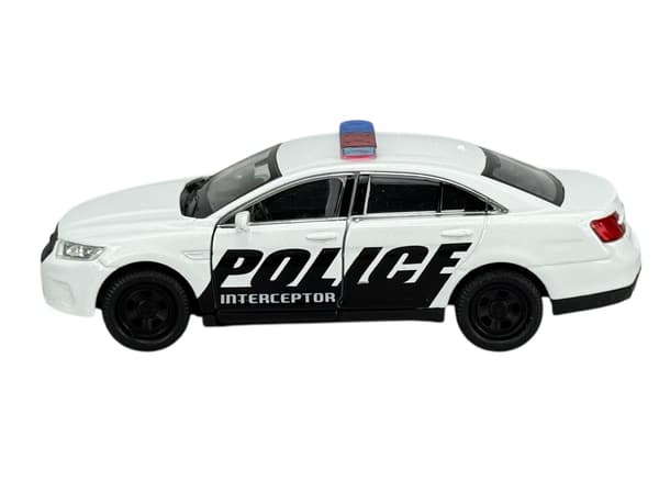 Welly Ford polis Interceptor vit 1:34 43671