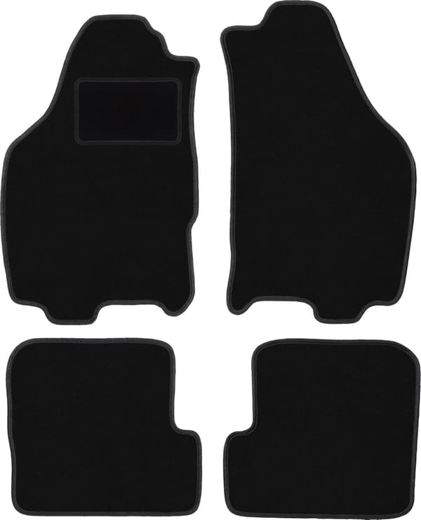 Velour gulvmåtter sæt til: Lancia Ypsilon II hatchback (2003-2011)