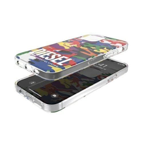 Diesel Clear Case Pride Camo AOPiPhone 12/12 Pro monivärinen/värikäs 44332
