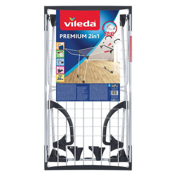Vileda inomhustorkare Premium 2 i 1