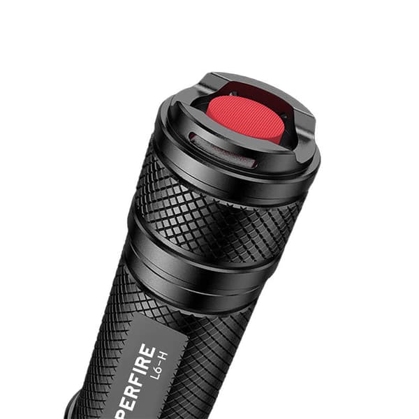 Superfire L6-H lommelygte, 750 lm, USB-C