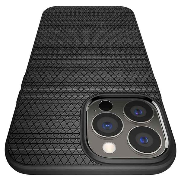 Spigen Liquid Air - Etui til iPhone 13 Pro (Sort)