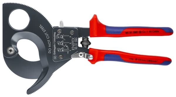 KABELKLIPPETANG 280MM, SKRALDEMEKANISME - KN 95 31 280