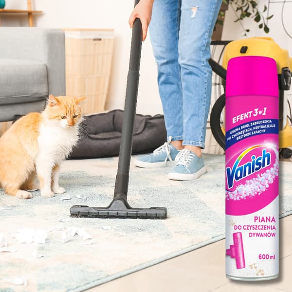 Vanish Tæppe- og Møbelskum 600 ml