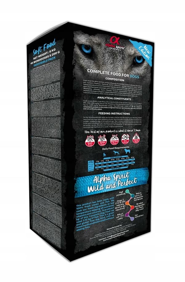 Alpha Spirit Complete koirille Wildfish 9 kg