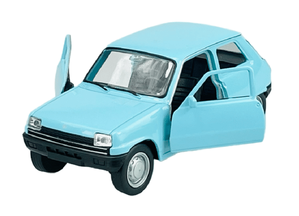 WELLY OLD TIMER RENAULT 5 BLÅ 1:34 43740