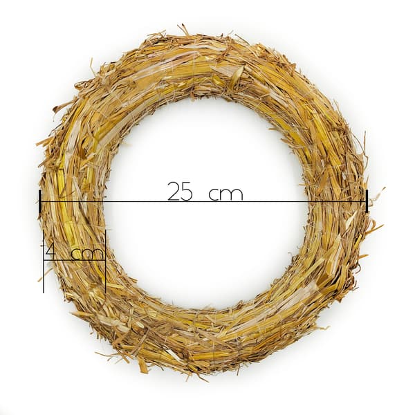 Olkikranssin pohja - 25 cm (1 kpl)