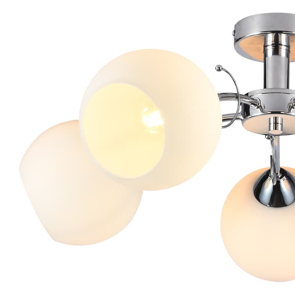 LOFTSLAMPE OSLO 5 E27 KROM MILAGRO ML1274