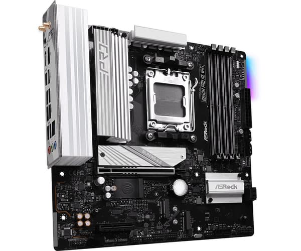 ASRock B850M Pro RS WiFi bundkort