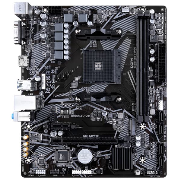 Gigabyte A520M K V2 bundkort