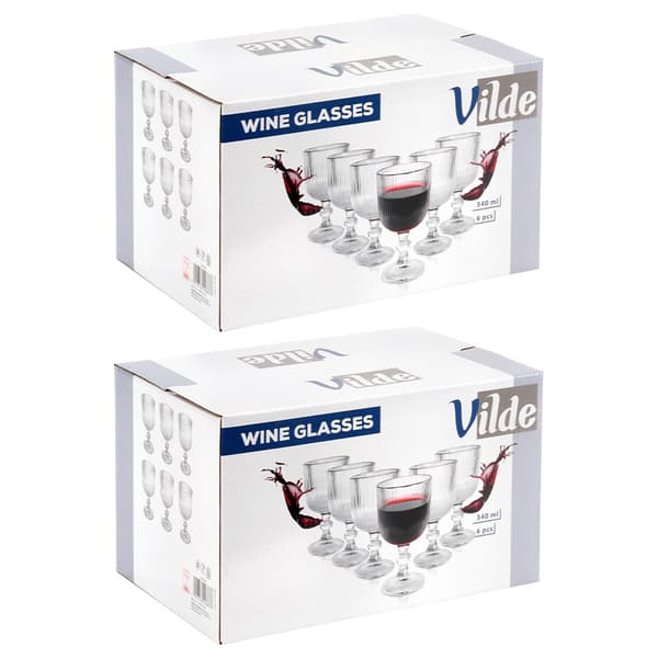 Vinkalitre glas 340 ml 12 stk.
