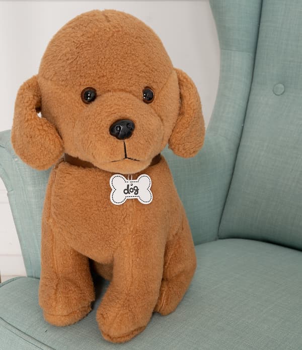 Hundpudel Lucy 40cm - Beige