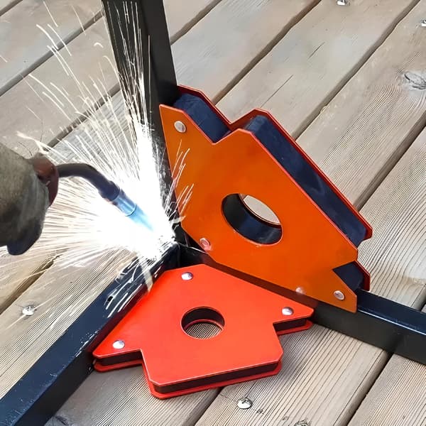 Magnetisk svetsvinkel 3" stark svetsmagnet