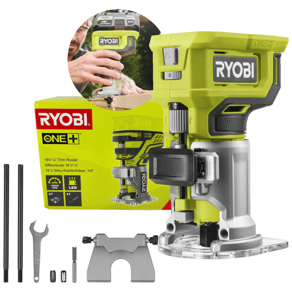 RYOBI Övre spindelfräs 18V ONE+