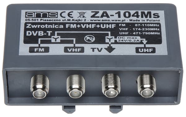 ZA-104MS antennediplexer