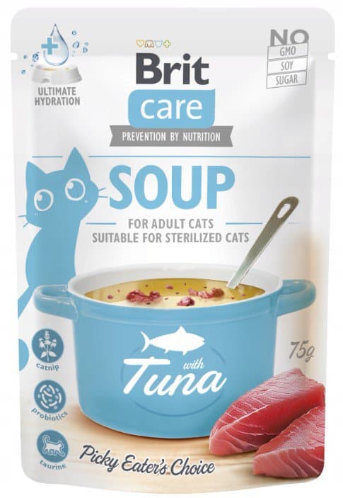 Brit Care Cat | Suppe | Suppe til katte 75g - Tun 75g