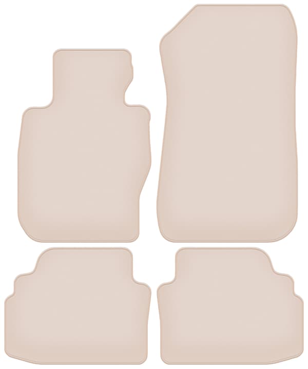 mattor PREMIUM beige för: BMW 3 E92 xDrive coupe 2004-2011
