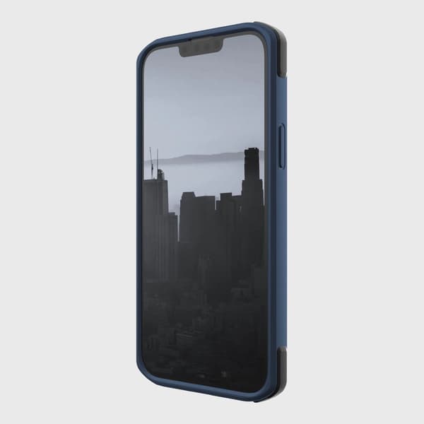 Raptic X-Doria Secure Case iPhone 14 med MagSafe-skyddsskal blå