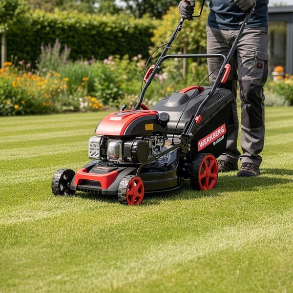 Werkberg Garden bensindriven gräsklippare 41 cm 149cc