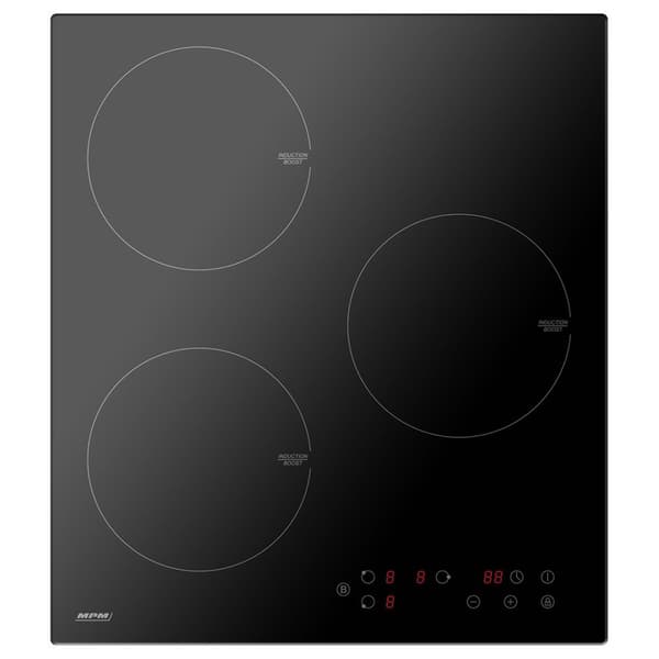 MPM MPM-45-IM-14 induktionskogeplade, sort, 3 varmezoner