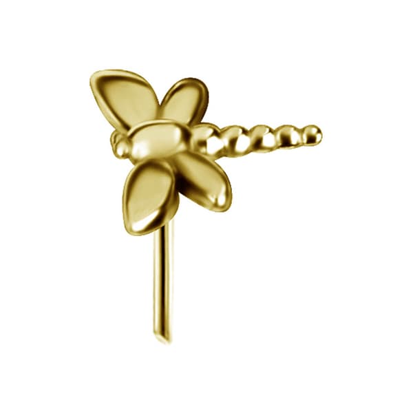 Indstiksmøtrik - guldsmed - guld - PI-034