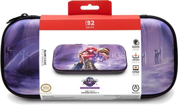 Etui POWERA Slim Metroid Prime 4: Beyond Nintendo Switch 2 Monivärinen