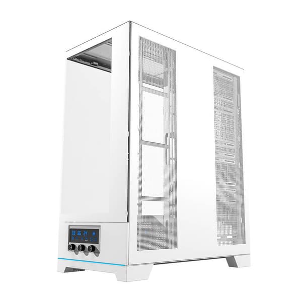 Darkflash DY451L blæserløs computerkasse (hvid)
