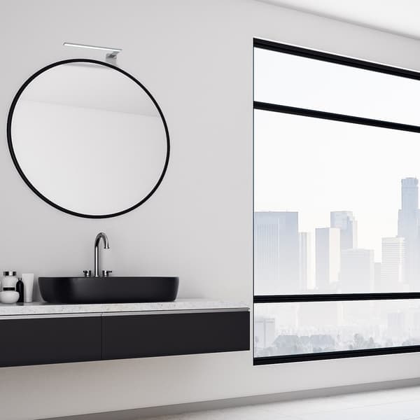 VÆGLAMPE SHINE IP44 LED KROM MILAGRO ML588