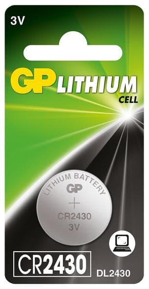 GP CR2430-U1 -nappikennoparistot