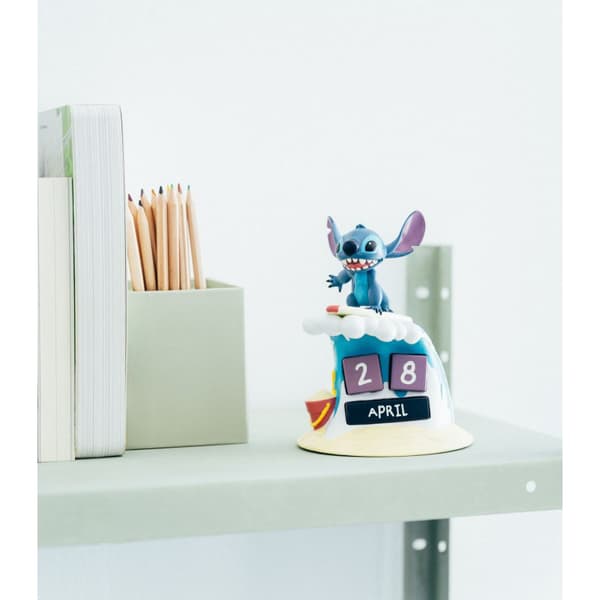 Disney Stitch - 3D-evighetskalender från Surfer-kollektionen